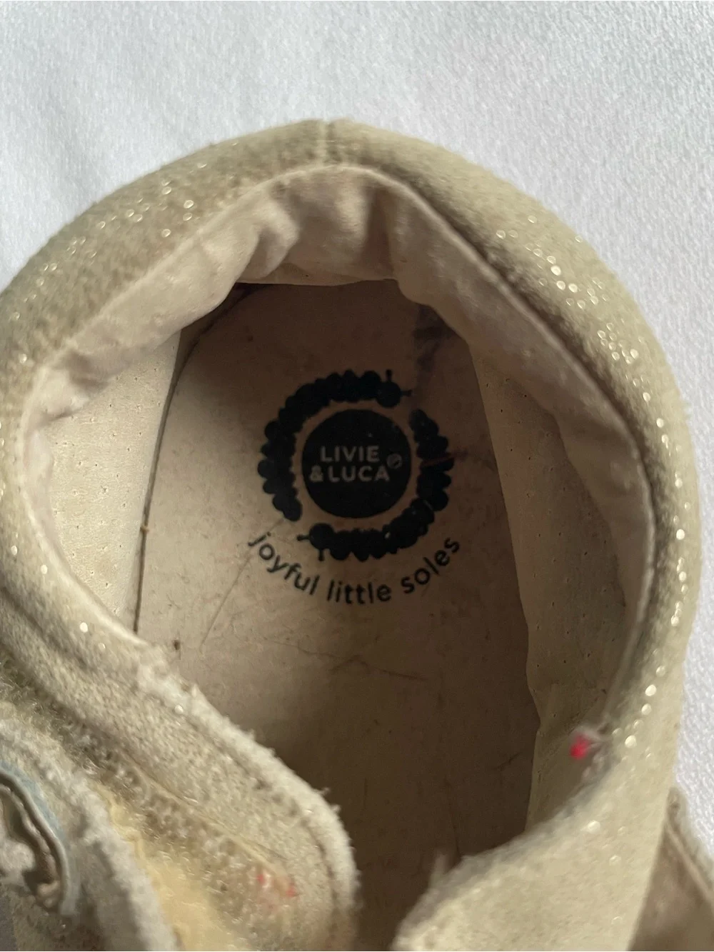 LIVIE & LUCA Shoes Pio Pio Mary Jane Shoes Flats Strap Sparkle Bird Appliqué